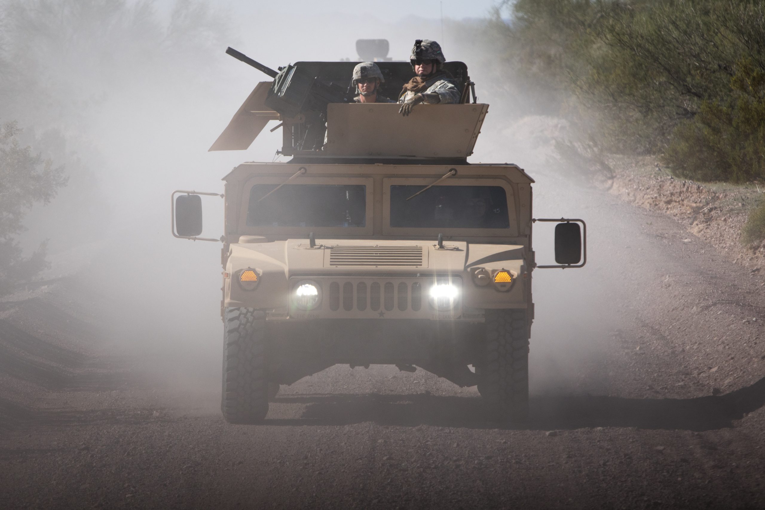 Manned ground vehicles Photo by Staff Sgt. Brian Barbour Arizona National Guard Public Affairs