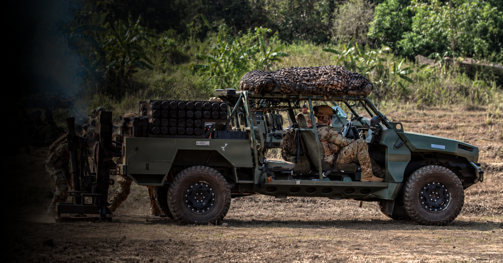Global Military Products Scorpion Light Mobile Mortar System